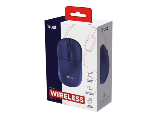 TRUST PRIMO Wireless Mouse Matt Blue