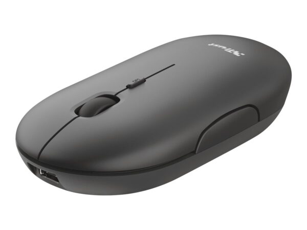 TRUST PUCK WRL Rechargable Mouse Black