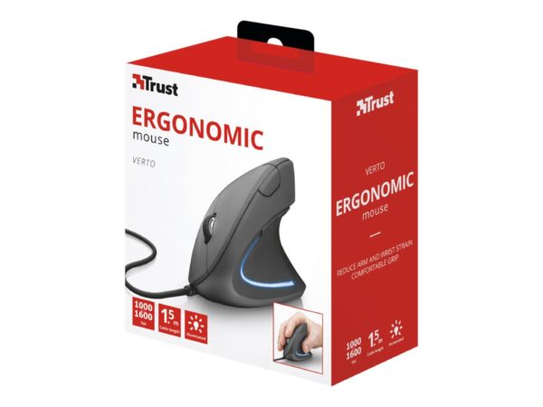 TRUST VERTO Ergonomic Mouse