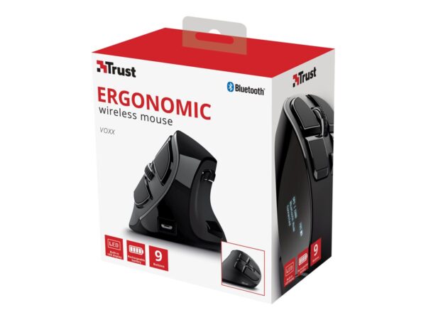 TRUST VOXX Ergonomic Rechargeable Mouse