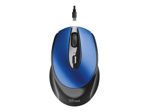 TRUST ZAYA Rechargeable Wireless Mouse Blue