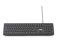 URBAN FACTORY 104key wired keyboard Flat and ergonomic scissor keys Lighted indicators