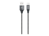 URBAN FACTORY BRAIDEE CABLE EN NYLON TRESSE USB-C 1.50M