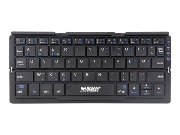 URBAN FACTORY Clavier Pliable BLUETOOTH pour Smartphone/ TV