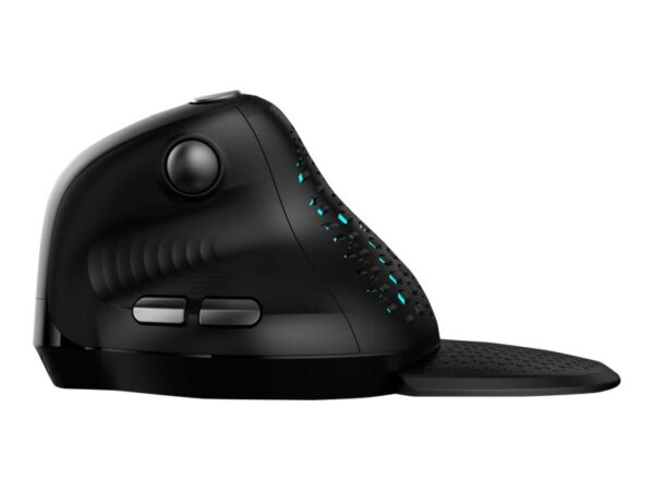 URBAN FACTORY ERGO PRO MAX Wireless Right Hand Mouse 2.4GHZ Bluetooth 5.0 Rechargeable 4000DPI Handrest