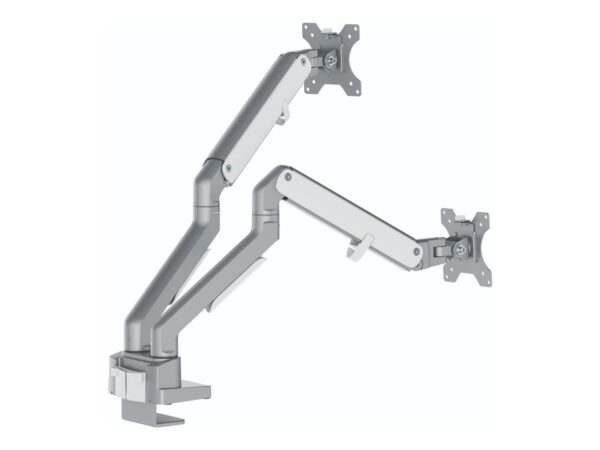URBAN FACTORY Flexee Dual Dual Spring Monitor Arm – White