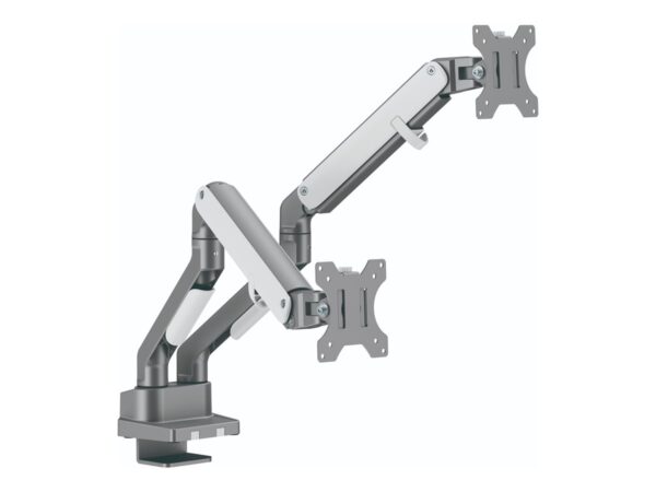 URBAN FACTORY Flexee Dual Dual Spring Monitor Arm – White
