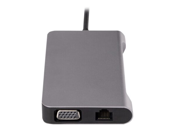 URBAN FACTORY Hubee Plus USB-C Mobile Station RJ45 Gigabit HDMI 4K VGA HD 3xUSB-A 3.1 of 10gbps 100Watts