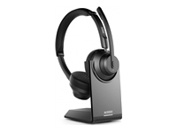 URBAN FACTORY MOVEE Pro Bluetooth 5.2 Heasdet With Enc And Charging Stand