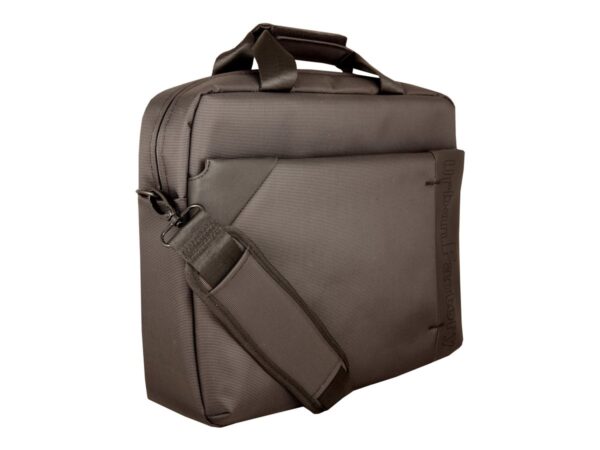 URBAN FACTORY New Generation Bag – Sacoche pour Portable 14P- Noir extérieur / Gris interieur