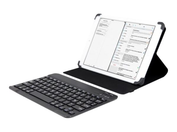 URBAN FACTORY Portfolio pour tablette Universel 10.1’’ avec clavier – Azerty