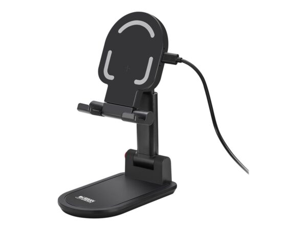 URBAN FACTORY Power Induction Charger with Adjustable Stand Function 15W