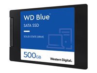 WD 3D NAND SSD 500GB SATA III 6Gb/s cased 2,5Inch 7mm Bulk