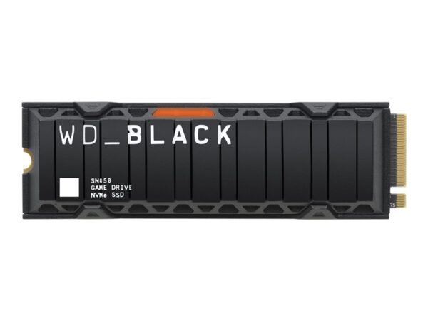 WD Black 1To SN850 NVMe SSD Supremely Fast PCIe Gen4 x4 M.2 with heatsink internal single-packed
