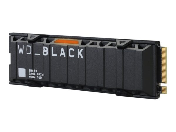 WD Black 1To SN850 NVMe SSD Supremely Fast PCIe Gen4 x4 M.2 with heatsink internal single-packed