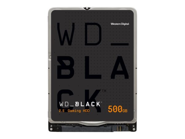 WD Black Mobile 500Go HDD 7200rpm SATA serial ATA 6Gb/s 64Mo cache 2.5p 7mm Heigth RoHS compliant internal Bulk