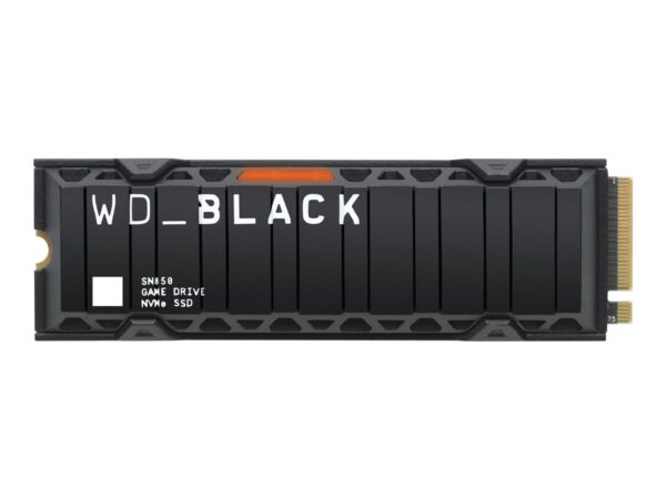 WD Black SN850 NVMe SSD with Heatsink PCIe Gen4 500Go