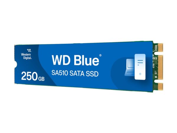 WD Blue SA510 SSD 250Go M.2 2280 SATA III 6Gb/s internal single-packed