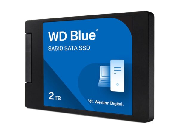 WD Blue SA510 SSD 2To SATA III 6Gb/s cased 2.5p 7mm internal single-packed