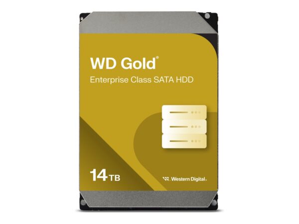 WD Gold 14To SATA 6Gb/s 3.5p 512Mo cache 7200tpm internal RoHS compliant Enterprise HDD Bulk