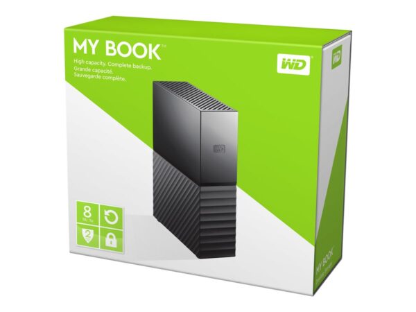 WD My Book 8TB HDD USB3.0 3,5inch RTL extern RoHS compliant WD SmartWare Pro