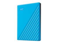 WD My Passport 2To portable HDD USB3.0 USB2.0 compatible Blue Retail