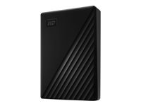 WD My Passport 5To portable HDD USB3.0 USB2.0 compatible Black Retail
