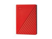 WD My Passport 6To portable HDD USB3.0 USB2.0 compatible Red Retail