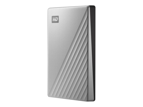 WD My Passport Ultra 1To Silver USB-C/USB3.0 HDD 2.5p Metal finish RTL portable extern