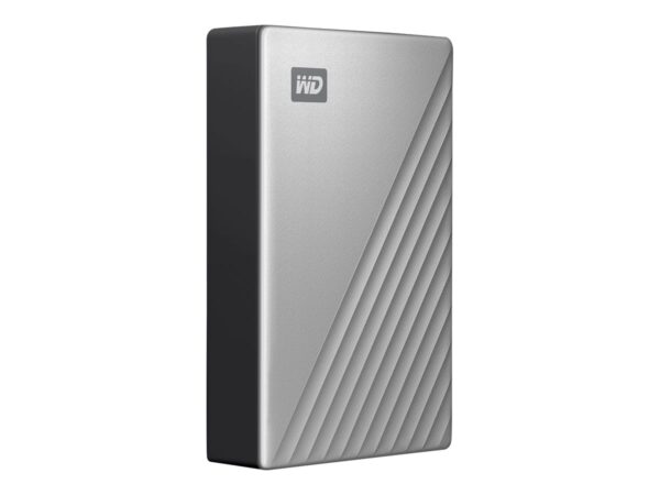 WD My Passport Ultra Mac 4To Silver USB-C/USB3.0 HDD 2.5p Metal finish RTL portable extern
