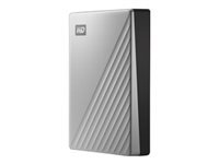 WD My Passport Ultra Mac 4To Silver USB-C/USB3.0 HDD 2.5p Metal finish RTL portable extern