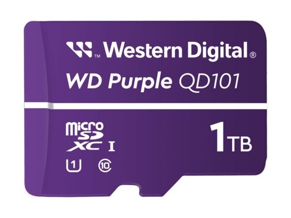 WD Purple 1To Surveillance microSD XC Class – 10 UHS 1