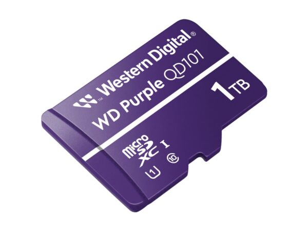 WD Purple 1To Surveillance microSD XC Class – 10 UHS 1