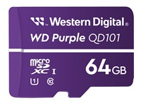 WD Purple 64Go Surveillance microSD XC Class – 10 UHS 1