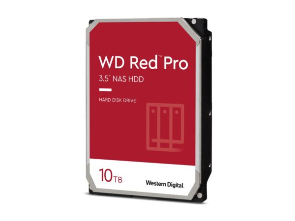 WD Red Pro 10To SATA 6Gb/s 512Mo Cache Internal 3.5p 24×7 7200tpm