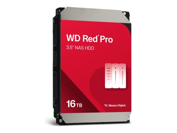WD Red Pro 16To 6Gb/s SATA 512Mo Cache Internal 3.5p HDD bulk