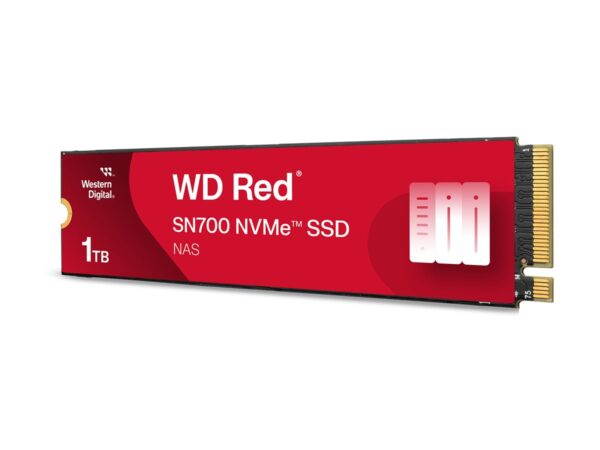 WD Red SSD SN700 NVMe 1To M.2 2280 PCIe Gen3 8Gb/s internal drive for NAS devices