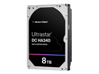 WESTERN DIGITAL Ultrastar DC HA340 3.5p 26.1MM 8To 256Mo 7200TPM SATA