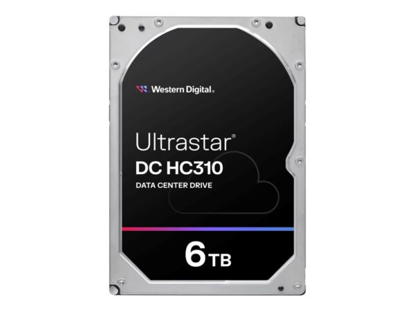 WESTERN DIGITAL Ultrastar DC HC310 3.5p 26.1MM 6000Go 256Mo 7200RPM SAS ULTRA 512E SE P3