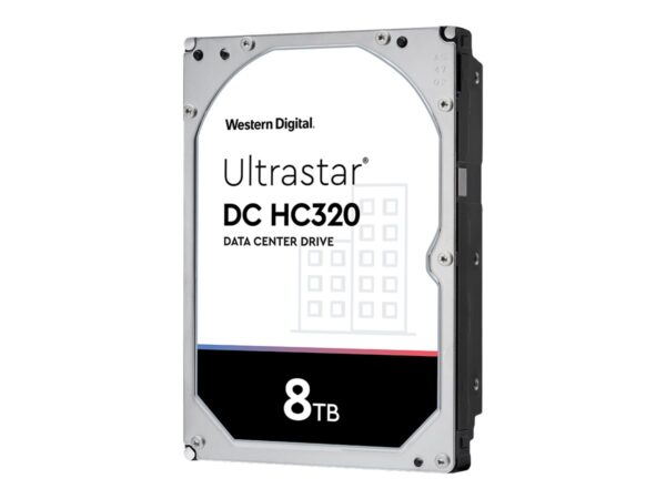 WESTERN DIGITAL Ultrastar DC HC320 3.5p 26.1MM 8000Go 256Mo 7200RPM SAS ULTRA 512E SE P3