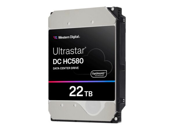 WESTERN DIGITAL ULTRASTAR DC HC580 3.5p 26.1MM 22To 512Mo 7200TPM SAS ULTRA 512E SE P3 DC