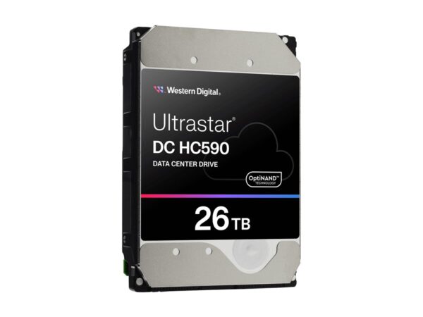 WESTERN DIGITAL Ultrastar DC HC590 3.5p 26.1 26To 512 7200TPM SAS ULTRA 512E SE P3