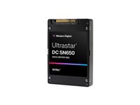 WESTERN DIGITAL Ultrastar DC SN650 SSD U.3 15MM 7680Go 2.5p PCIe TLC RI-1DW/D BICS5 ISE