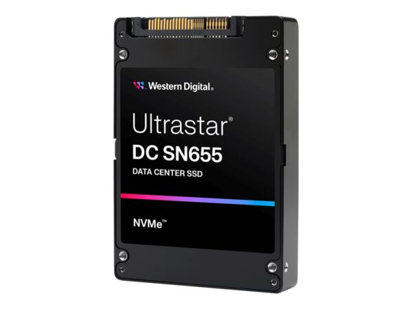 WESTERN DIGITAL Ultrastar DC SN655 NVMe SSD – 30.72To U.3 ISE