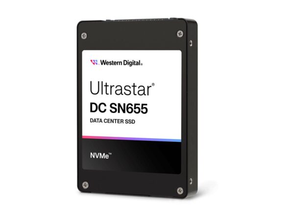 WESTERN DIGITAL Ultrastar DC SN655 SSD U.3 7.68To PCIE TLC BICS5 TCG