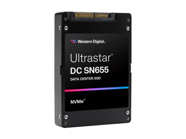 WESTERN DIGITAL Ultrastar DC SN655 U.3 7.68To PCIE TLC RI-1DW/D Dual Port BICS5 ISE