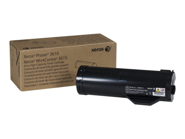 XEROX PHASER 3610 WorkCentre 3615 cartouche de toner noir rendement très élevé 25.300 pages pack de 1