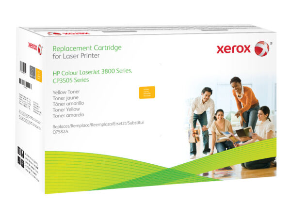 XEROX XRC TONER HP CLJ series 3800/3505 Jaune Q7582A Autonomie 6000 impressions