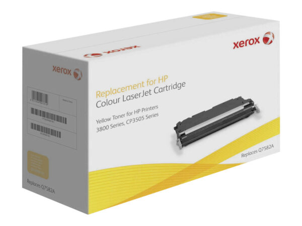 XEROX XRC TONER HP CLJ series 3800/3505 Jaune Q7582A Autonomie 6000 impressions