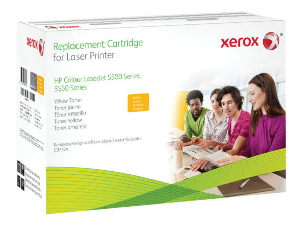 XEROX XRC TONER HP CLJ series 5500/5550 Jaune C9732A Autonomie 13400 impressions